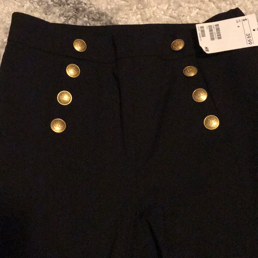 NWT Stretchy black pants ankle Length